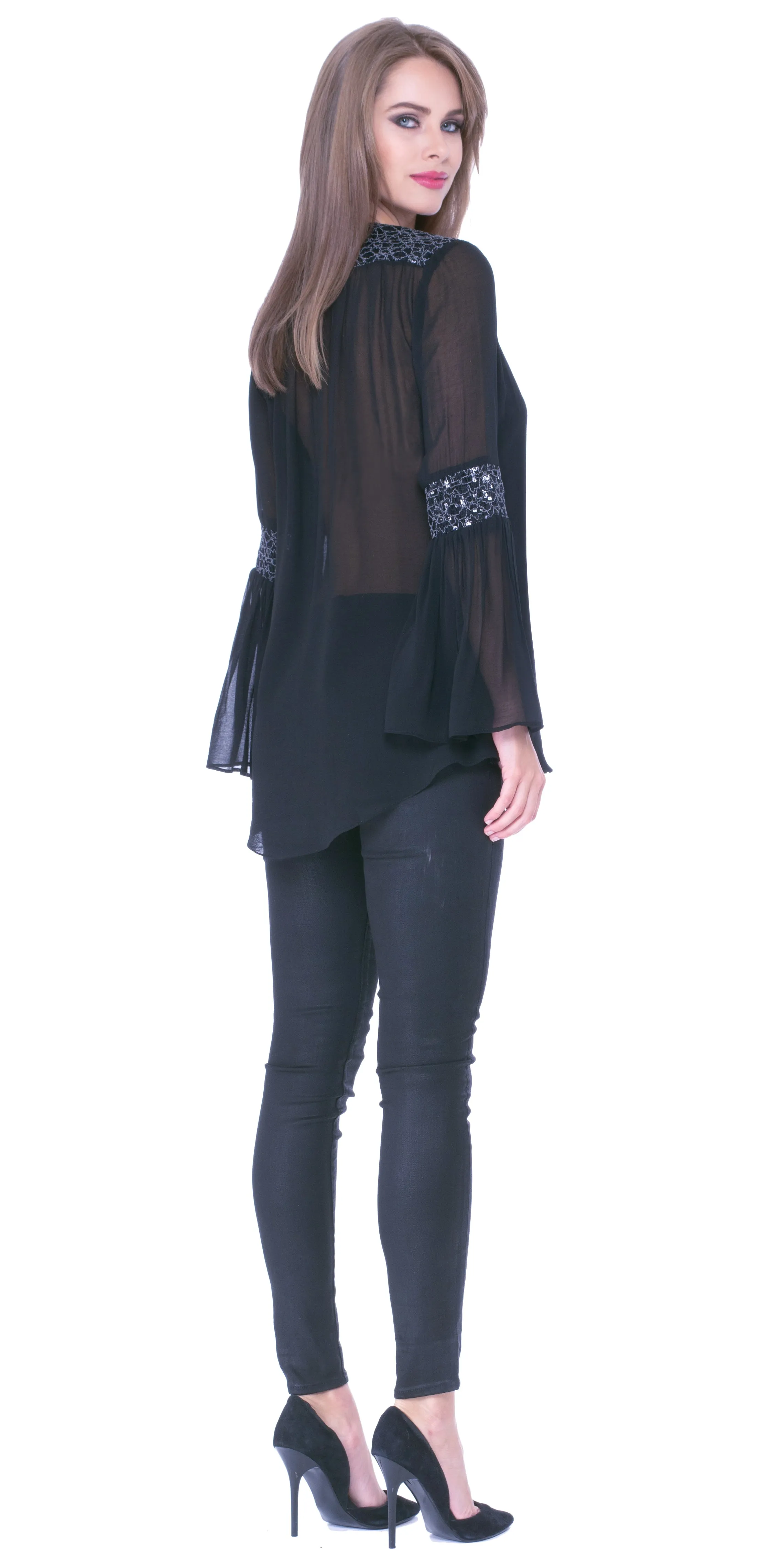 Scarlet Bell Sleeve Top