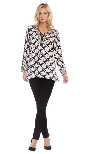 Z Sadie Silk Tunic
